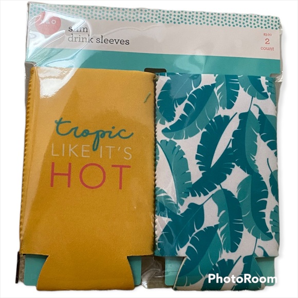 FREE IN BUNDLE! Two Slim Can Coozies - Picture 1 of 1